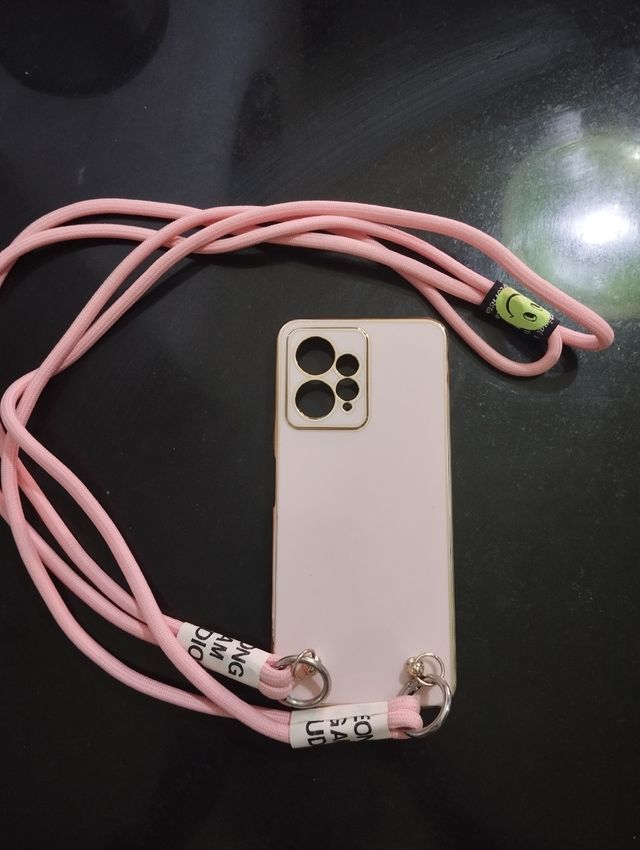 Funda Redmi Note 12  5G + Correa Rosa
