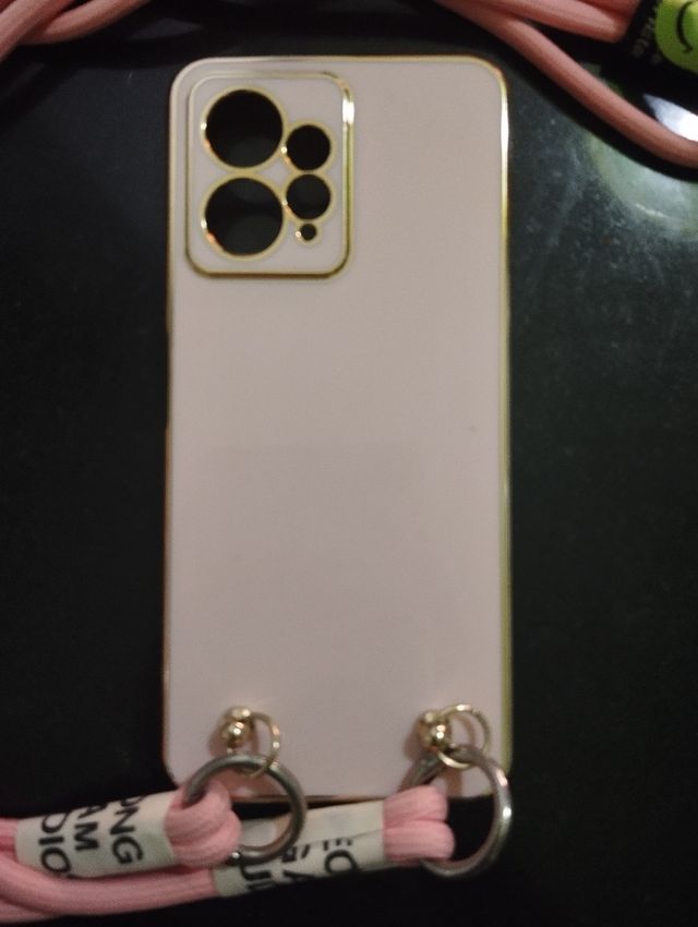 Funda Redmi Note 12  5G + Correa Rosa