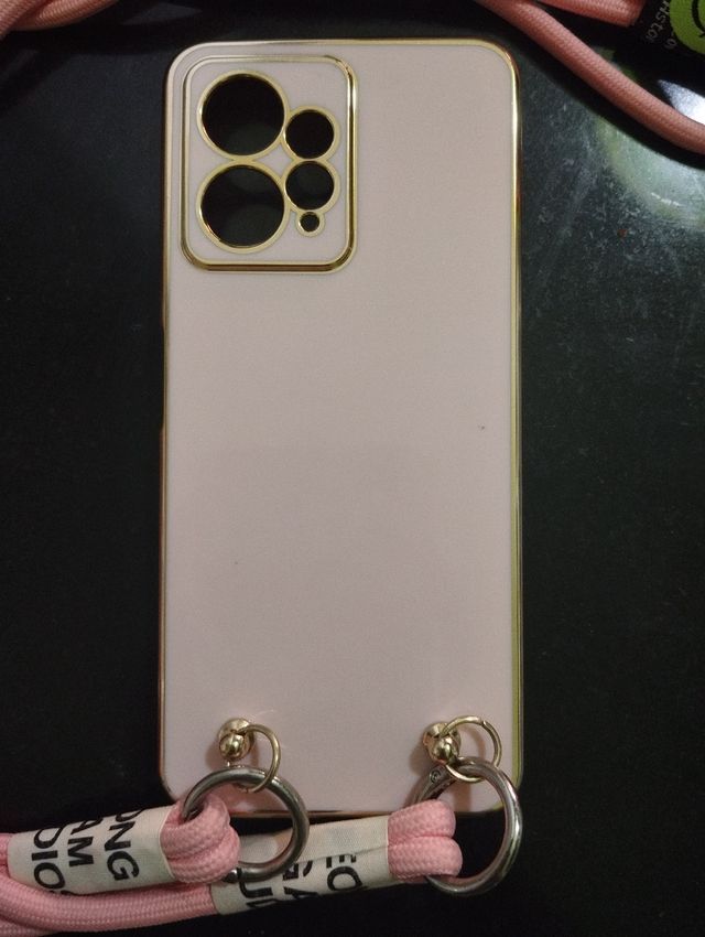 Funda Redmi Note 12  5G + Correa Rosa