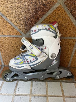 Patines Fila + Protecciones Powerslide