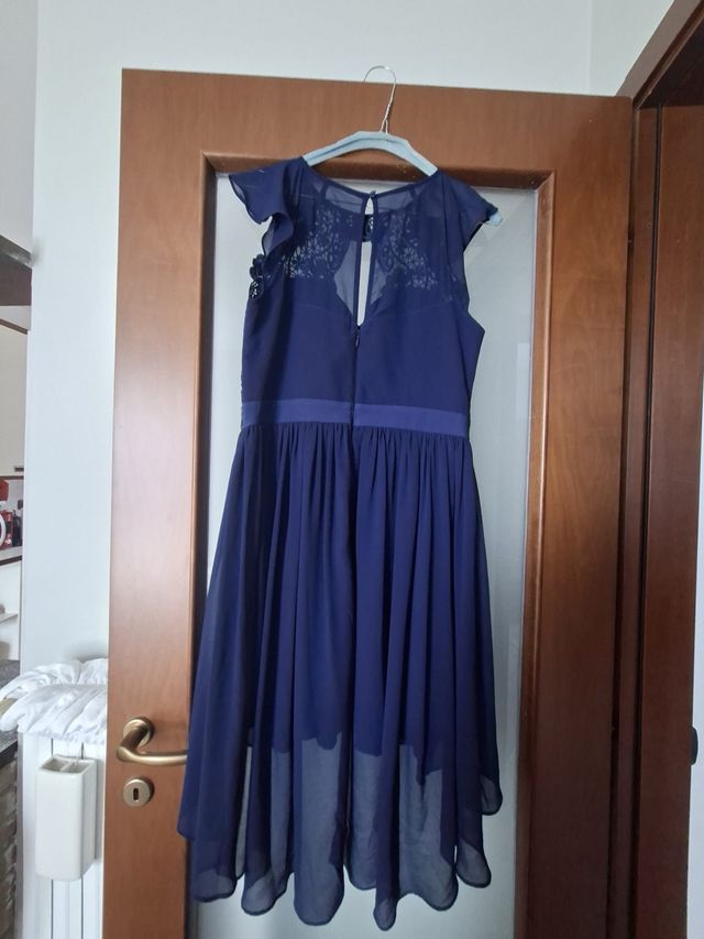 Abito da cocktail blu