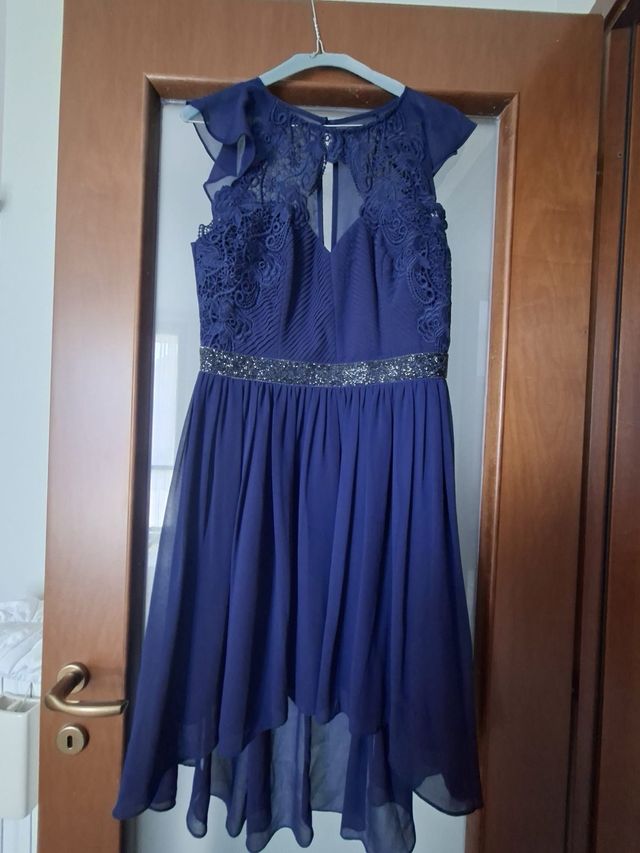 Abito da cocktail blu