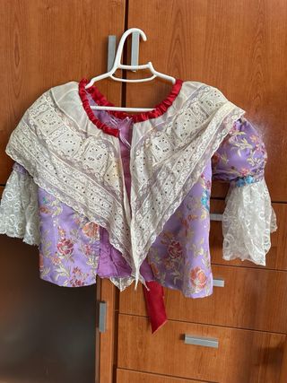 Traje Fallera Niña o Adolescente - Lila