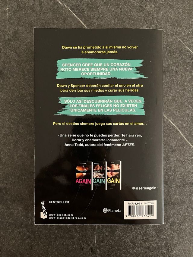 Again. Empezar y Again. Confiar