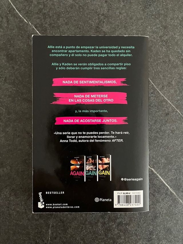 Again. Empezar y Again. Confiar