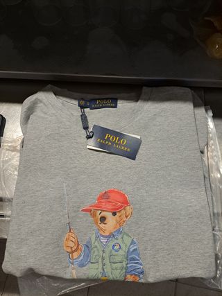 Camiseta Polo Ralph Lauren Gris