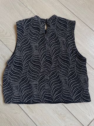 Top Guess nero paillettes