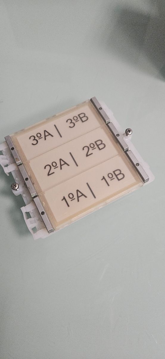 Módulo pulsadores Comelit - 6 botones