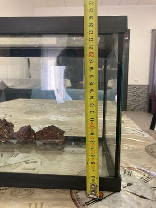 Acuario pequeño - pecera cristal