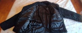 Chaquetón Astracán Negro Auténtico