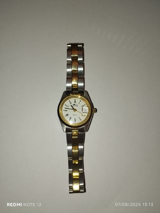 Reloj Lotus señora dorado y plateado
