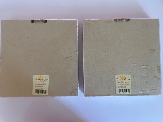 2 Cuadros infantiles - Osos y juguetes