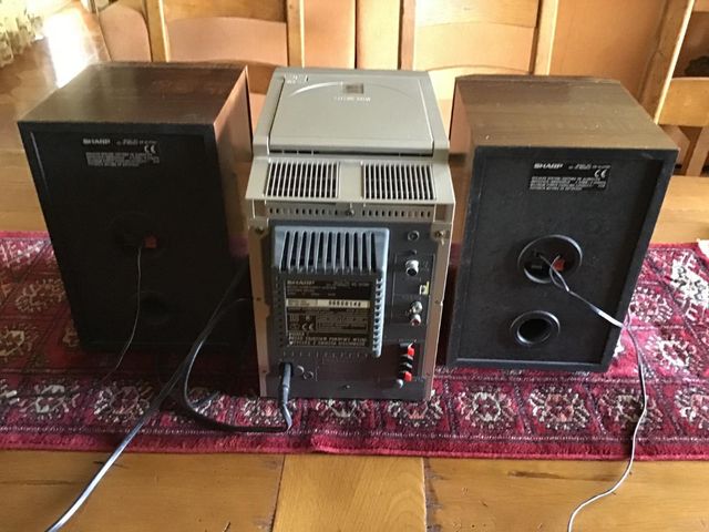 Minicadena Sharp - CD, Radio