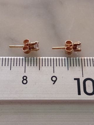 Pendientes oro 18kt.