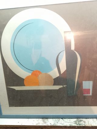 Cuadro vintage estilo art déco