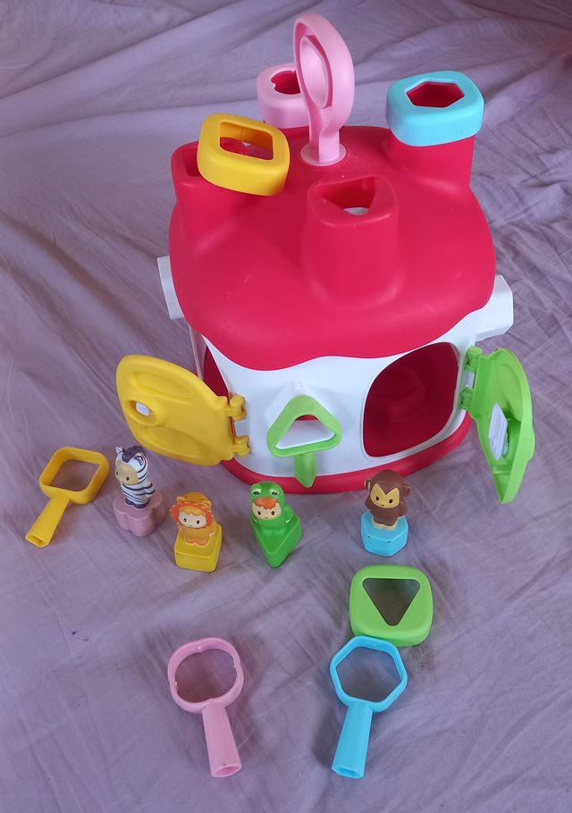 Casita Smoby: Colores y formas