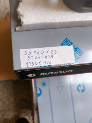 LAVAVAJILLAS INDUSTRIAL ALMISON CESTA 50 NUEVO