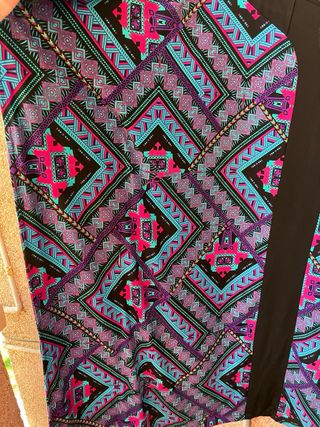 Vestido Kiabi XL multicolor
