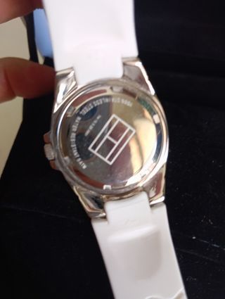 Reloj Tommy Hilfiger blanco mujer