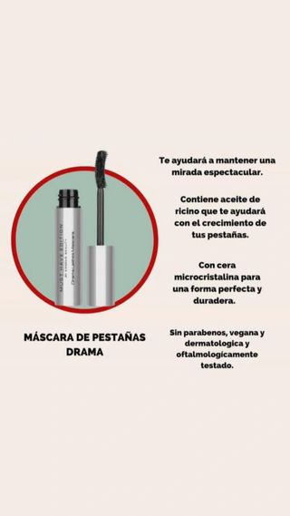 Máscara Drama Essens - Rímel Negro