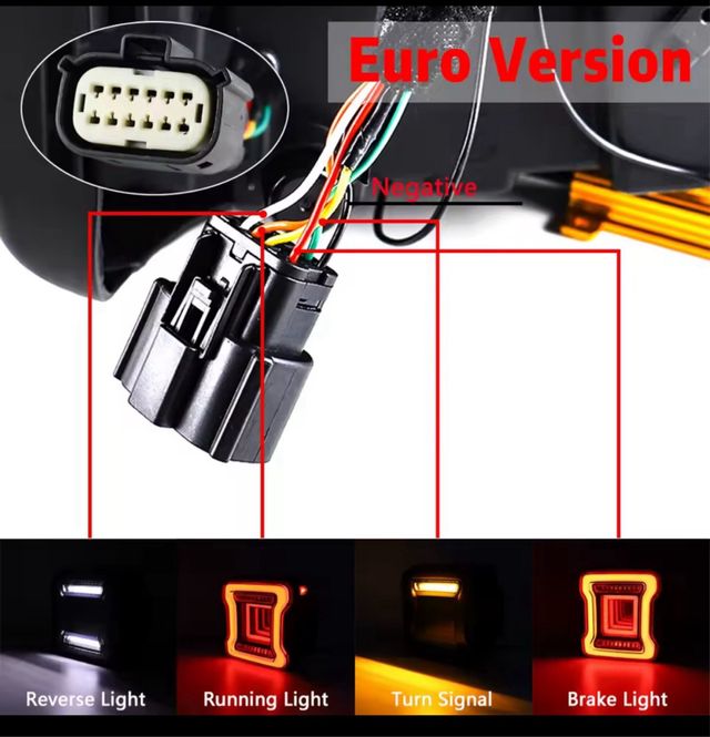 Luces Traseras LED Jeep Wrangler JL