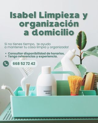 Limpieza y organización 
