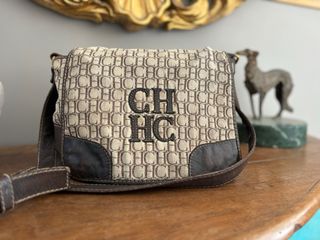 Bolso Carolina Herrera Beige-Marrón