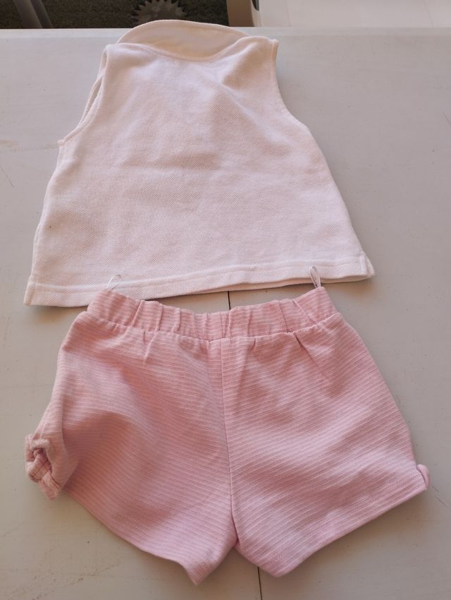 Conjunto niña verano talla 12 meses