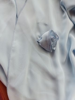 Vestido fiesta mujer azul