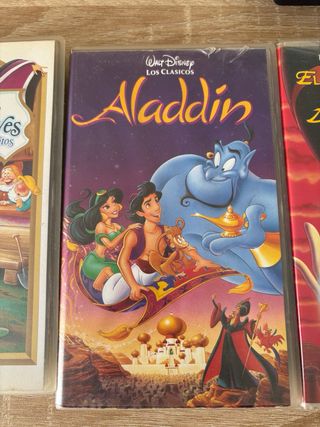 VHS Disney: 8 Películas