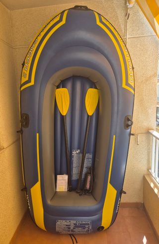 Barca hinchable Intex Challenger2. Hinchador. 2,4m
