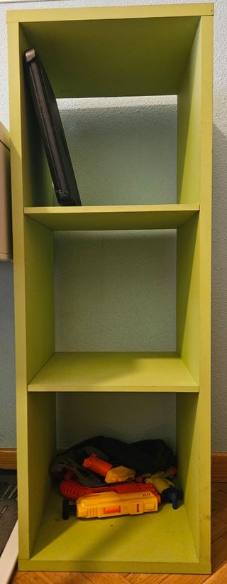 Estantería cubos verde - Habitación infantil