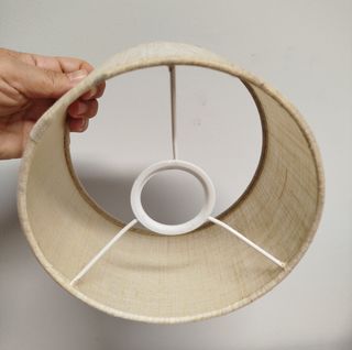 Tulipa lámpara beige lino