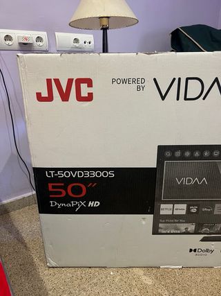 TV JVC 50"JVC LT-50VD3300S Smart TV Ultra HD 4k