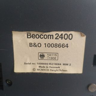 Teléfono Bang & Olufsen 2400 Rojo