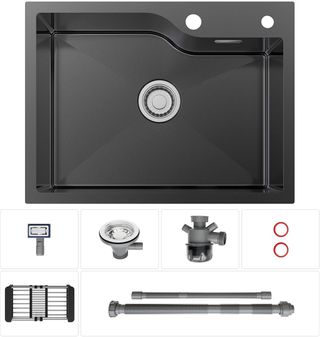 NUEVO Fregadero Acero Inoxidable 60x45cm ANYCEE