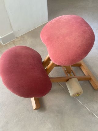 Silla ergonómica madera maciza plegable