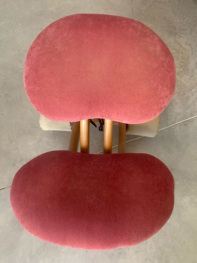 Silla ergonómica madera maciza plegable