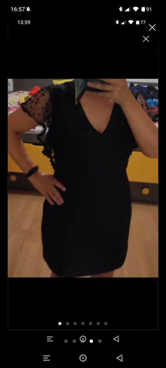 Vestido negro - Talla XL