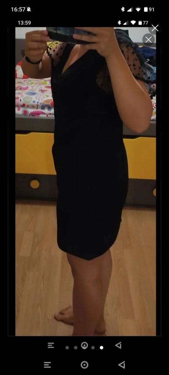Vestido negro - Talla XL