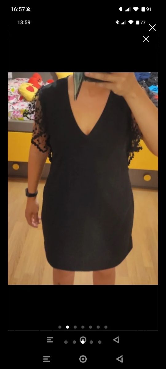 Vestido negro - Talla XL