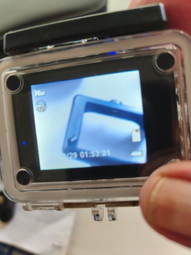 Cámara deportiva sumergible