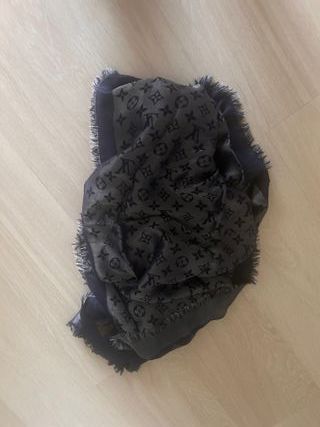 Bufanda Louis Vuitton azul marino