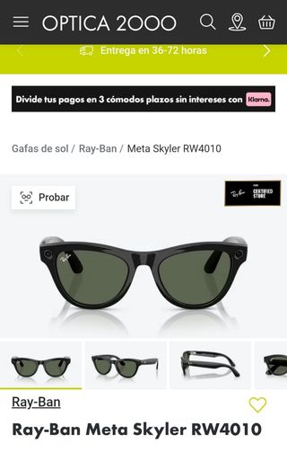 Ray-Ban Meta Skyler RW4010
