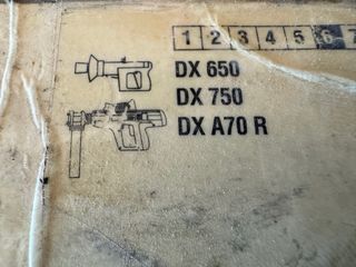 Fulminantes Clavadora Hilti DX