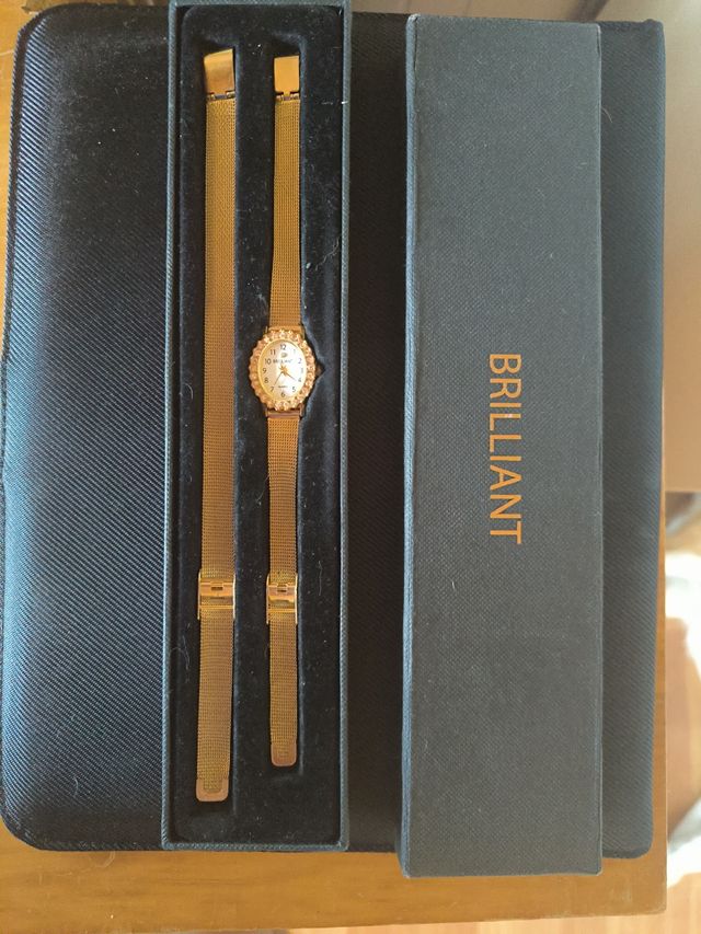 Reloj BRILLIANT dorado