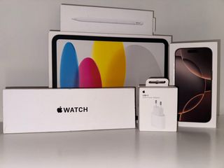 Apple Watch, iPad, iPhone, Pencil & Cargador