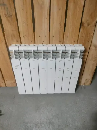 2 Radiadores agua  Aluminio roca y cointra