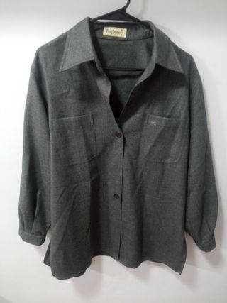Chaqueta Burberry gris vintage