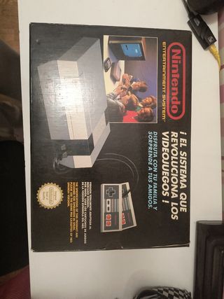 NES Nintendo - Consola Gris